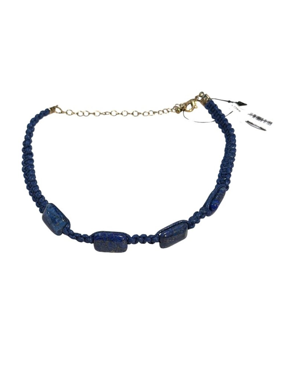 Free People Blue Lapis Choker Bead Necklace New